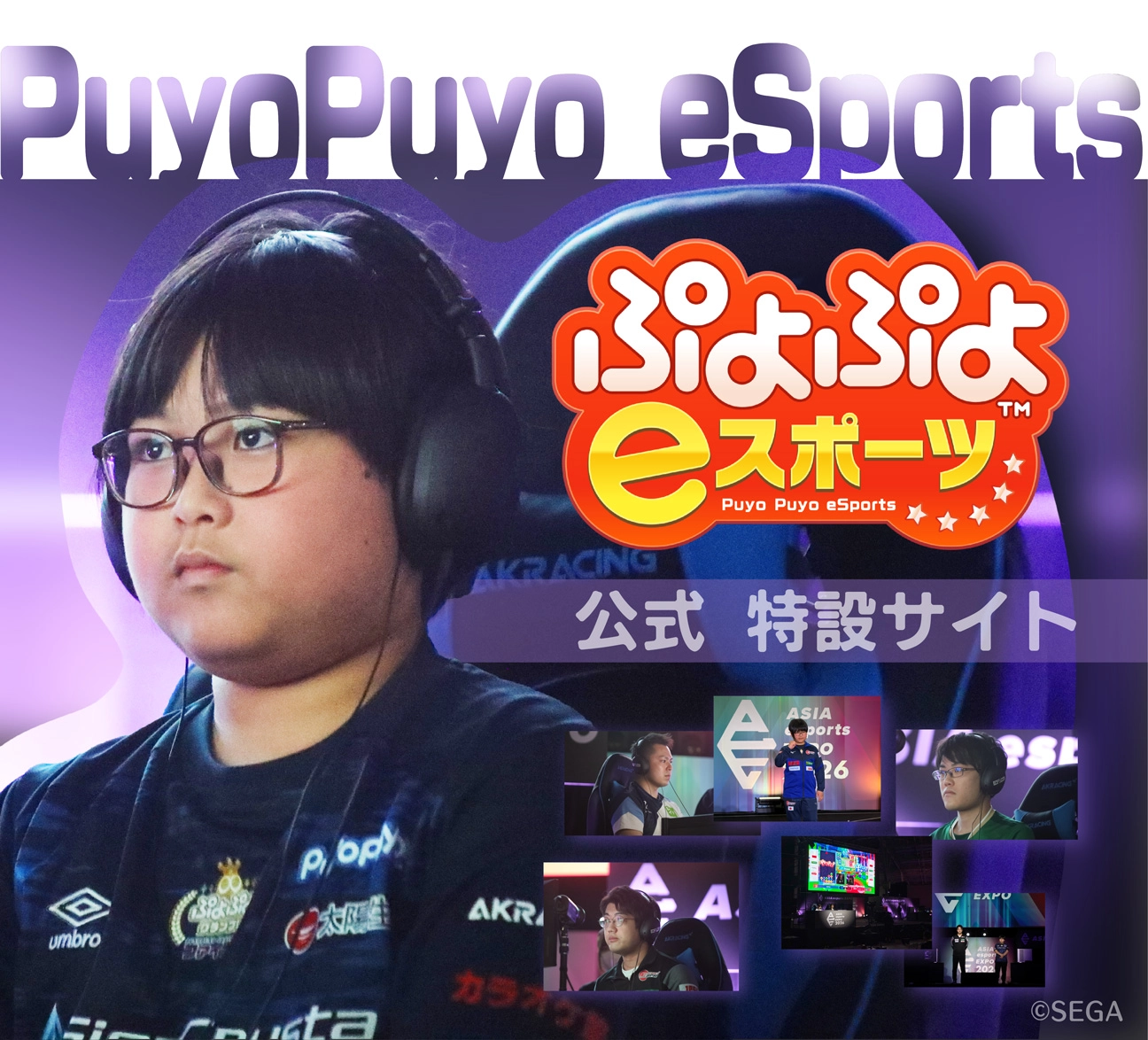 ぷよぷよeスポーツ特設サイト